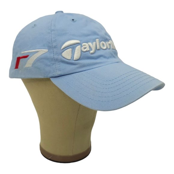 TaylorMade R7 Golf Cap Adjustable Tuck Strap Embroidered Trucker Baseball Hat - Picture 3 of 14